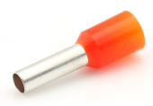 Ferrule Wire Connector - Orange, 4.0 mm, 50 pcs.