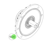 Steyr Z002099-0 - Articulated 8-Hole Adapter Shaft Assembly