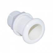 Ceredi Giovanni White PVC Threaded Through Hull