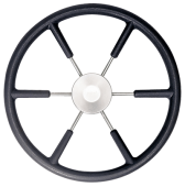 Vetus KS45Z - Steering Wheel KS45Z, Polyurethane, Black, 45cm