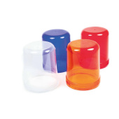 Separate Lens for Flashing Light White/Clear