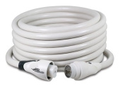 Marinco 50A 125/250V EEL Cordset White 50ft