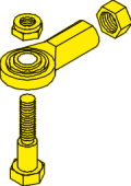SeaStar SA27591 - Connection Kit For Jet Steering Nozzle - Mercury