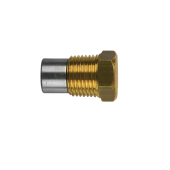 Tecnoseal Isotherm Boiler Zinc Pencil Anode with Brass Plug – 1/2" BSPT