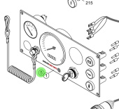 Steyr Z002635-0 - Instrument Panel Assembly for New Iskra Alternator (Up to 2004)