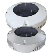 Nuova Rade 98680 - Solar Vent, Diam. 20cm, White
