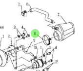 Nanni Diesel 970313316 - Turbo to Exhaust Mixer Clamp for N4 Series Engines