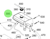 Steyr Z026156-0 - Expansion Tank in RAL9006 Finish