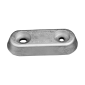 Tecnoseal Aluminium Vetus-Type Oval Plate Bolt-On Sacrificial Anodes