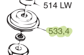 RM69 RM533.4 Sea Lock Locking Ring