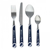 Marine Business Welcome on Board Cutlery Set 24 items (6 Pieces Each)