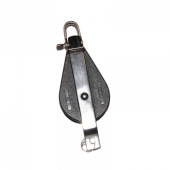 Viadana Wind Speed Ball Bearing Single Grooved Block with Universal Fixed or Swivel Attachment for Rope up to 8-12 mm