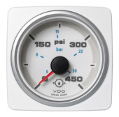 VDO AcquaLink Oil Pressure Gauge 0-30 bar