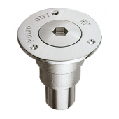 Guidi Pump-Out Deck Filler G 1 1/2", Chromed Brass, BSPP