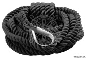 Osculati 06.443.01 - Mooring Line Black 12 mm x 6 m