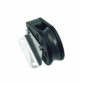 Barton N13531 - Triple Swivel Block with Becket and Cam Size 3 45mm – Ball Bearing, 3x Ø45mm Sheaves, Max Rope 10mm