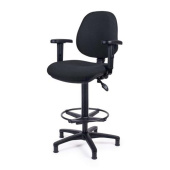 Hollex Steering Chair Delta I Fabric Black