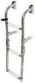 Osculati 49.572.33 - Foldable Ladder AISI316 Narrow 3 Steps