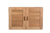 ARC Marine Cabinet With Two Louvre Doors Depth 15 cm