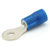 Ring Terminal - Blue, 8.4mm, 100 pcs