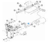 Vetus VFP01785 - Sleeve for Intercooler Fastenings and Connections