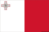 Osculati 35.439.04 - Flag Malta 50 x 75 cm