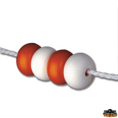 Trem N1800030 - Marker Float Suitable for Run Enclosures Orange Color Hole Diameter 13 mm 10 Pieces