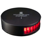 Lopolight 301-009-B - 2NM Port Red Black Anodized