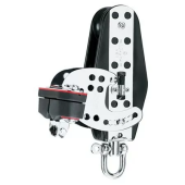 Harken 1565 - MR 76mm Fiddle Block With Ratchet And Cam Cleat Starboard