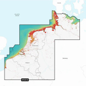 Navionics NPEU076R - MSD/Platinum+ Regular Benelux & Germany, West