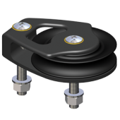 Antal 00711 - Aluminum Block Series OPF-70, Ball Bearing, Single Foot Block