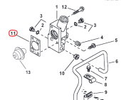 Northern Lights R502814 - GASKET,THERMOSTAT HOUSING SEAL