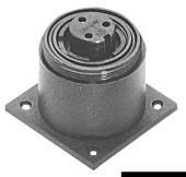 Osculati Bulgin Buccaneer IP68 Panel Mount Female Socket – Waterproof Connector with Protective Cap