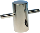 Allpa Stainless Steel Bollard Bolt Mount M12, Ø70mm, H=145mm