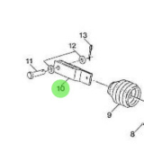 Nanni Diesel 970301579 - Electrical Stop Lever for HE Series Engines
