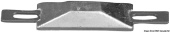 Rectangular Anode with Insert 250 g 95x34x17 mm - Osculati 43.907.01