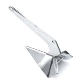 Lalizas Delta Plough Anchor Stainless Steel