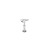 Barka Table Leg, 12V, 1 Stage, Surface-Mounted 490-740mm