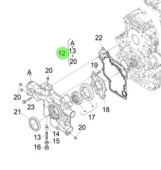 Nanni Diesel 970314811 - Front Cover Assembly for N4.85 and N4.100 Engines