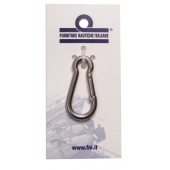 AISI 316 Carabiner In Blister 4X40 mm