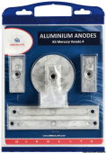 Osculati 43.355.01 - Anode Kit For Mercury 4-pcs. Aluminium
