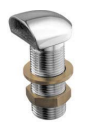 Plastimo 418853 - Straight Chromed Brass Metal Vent 1/2"