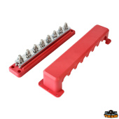 Trem K0582008 - Busbar E 8xM10 8xM4 600A Red Colour
