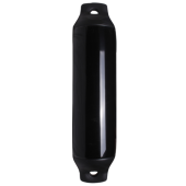 Allpa Fender Comet, Ø120mm, L=550mm, Black (Size 2) (Inflatable With Ball Valve)
