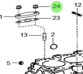 Nanni Diesel 970312294 - Fastening Nut for Fuel Injection and Engine Assemblies