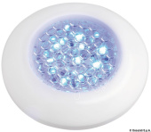 Osculati 13.179.11 - Watertight White Ceiling Light, Blue LED Light