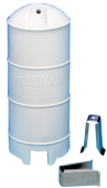 Allpa Echomax EM180 Radar Reflector, White, With Mast Brackets (9070605)