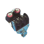 Allpa Plastic Triple Block (With Cleat), 8mm, Ball Bearing 28mm, SWL 150kg, Breaking Load 750kg