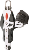 Ronstan RF40530 Series 40 Ball Bearing Block, Fiddle with Becket and Cam Cleat