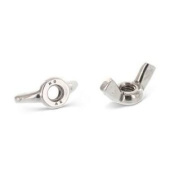 Euromarine ART. 315 Wing Nuts A4 Stainless Steel, American Pattern, M3–M12